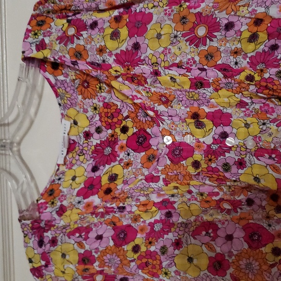 Retro Floral Top - Picture 3 of 7